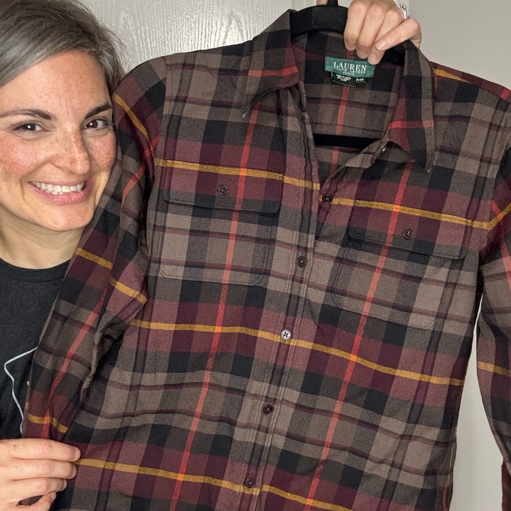 Lauren Ralph Lauren plaid button down